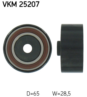 Deflection/Guide Pulley, timing belt - VKM 25207 SKF